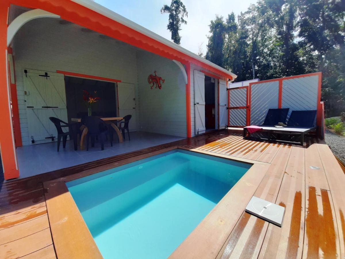 Caraibes Cottages Corail Piscine Privee A 900M De La Plage De Grande Anse Deshaies Exterior photo