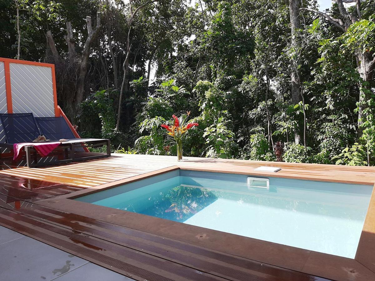 Caraibes Cottages Corail Piscine Privee A 900M De La Plage De Grande Anse Deshaies Exterior photo
