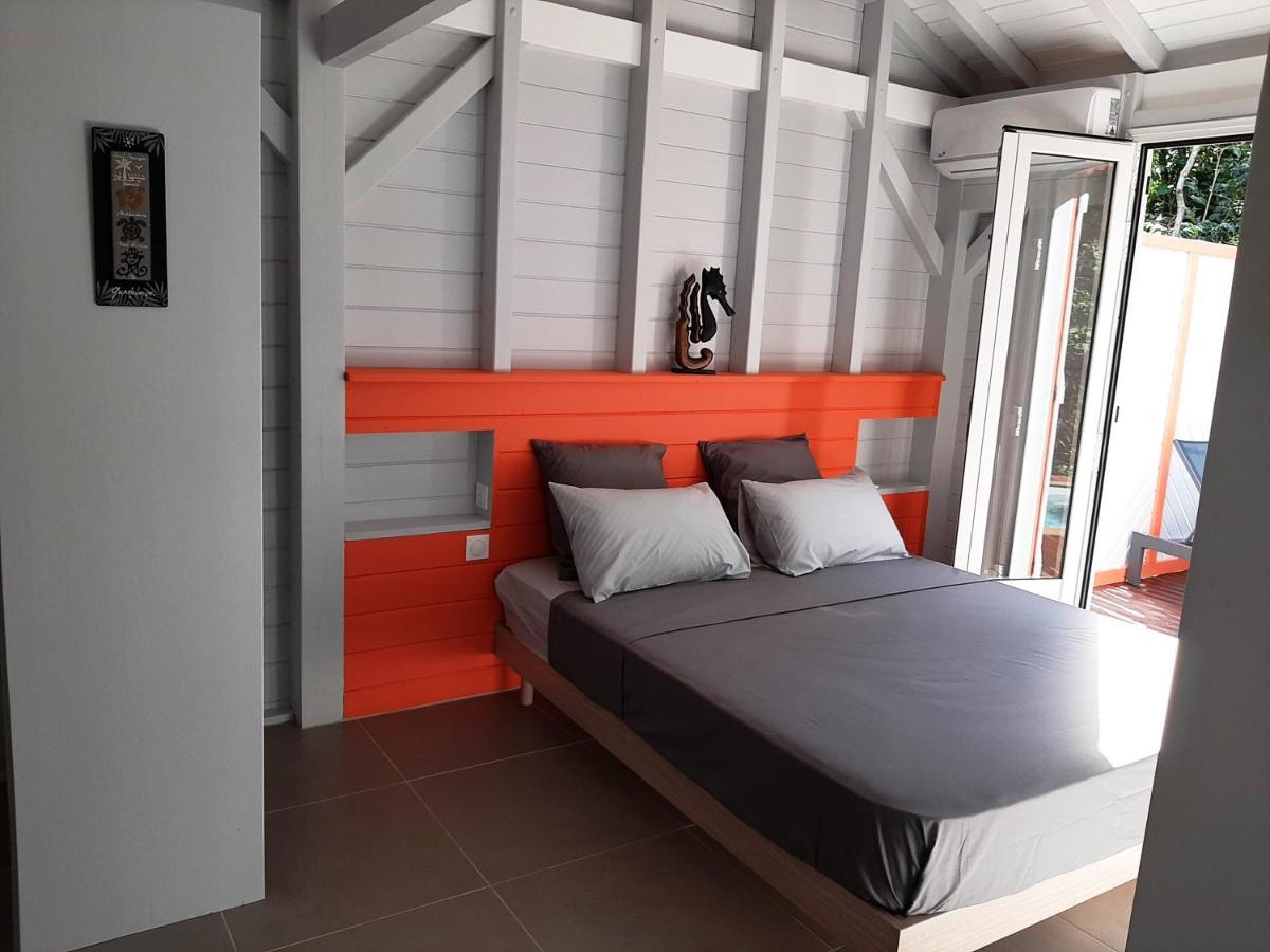 Caraibes Cottages Corail Piscine Privee A 900M De La Plage De Grande Anse Deshaies Exterior photo