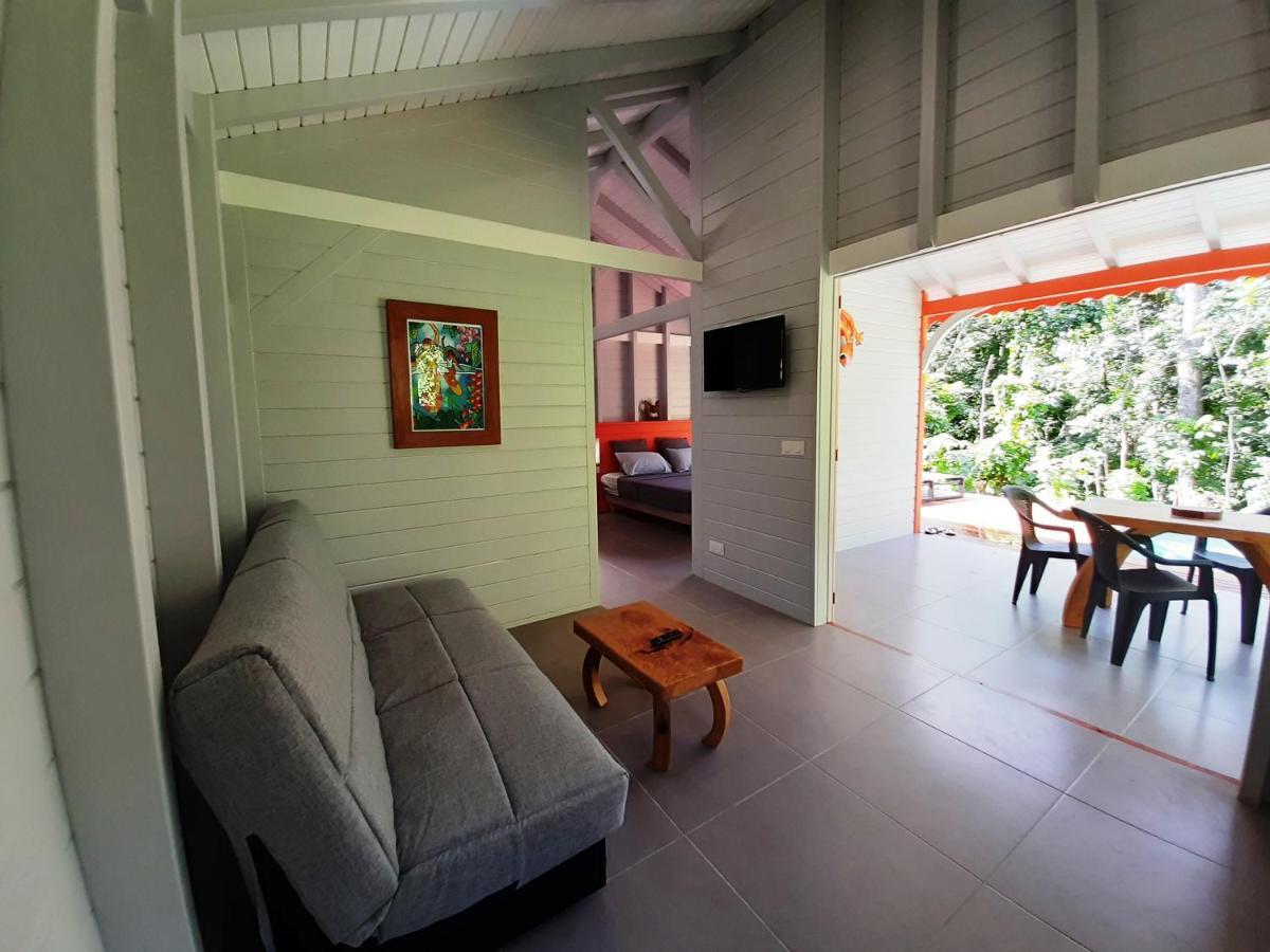 Caraibes Cottages Corail Piscine Privee A 900M De La Plage De Grande Anse Deshaies Exterior photo