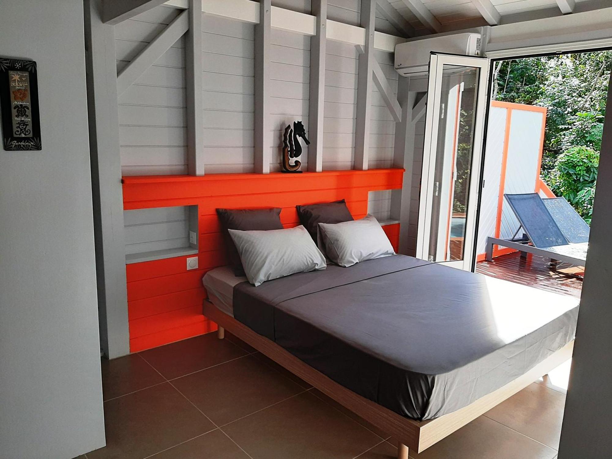 Caraibes Cottages Corail Piscine Privee A 900M De La Plage De Grande Anse Deshaies Exterior photo